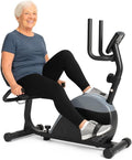 Vive Recumbent Exercise Bike - Stationary Recumbent Exercise Cycle Device for Seniors, Adults, Men and Women - Indoor Fitness Equipment - at Home Cycling, Adjustable Resistances, Digital Display