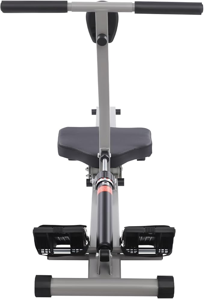 Foldable Rowing Machine, Rower with 12 Resistance Levels,Home Gym Equipment w/LCD Display, Comfort Foam Seat & Quiet Full Body Workout for Cardio Fitness