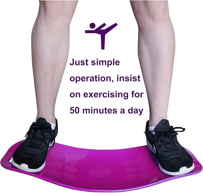 Stability Balance Board for Core Strength and Flexibility Workouts, ABS Plastic Construction