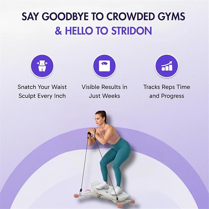 Balance Board, All-Motion Trainer, Portable Ski Balancing Machine with LCD Monitor, Balance Board with Resistance Bands, Burn Fat, Sculpt Curves & Feel Stronger