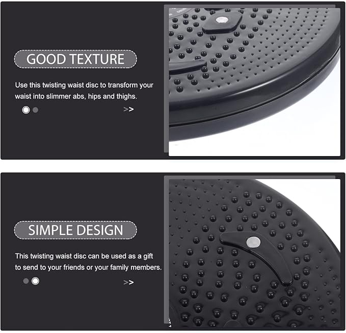 Rotating Waist Twisting Disc Home Gym Equipment Foot Massage Board Waist Trainer for Women Ab Exercise Machine