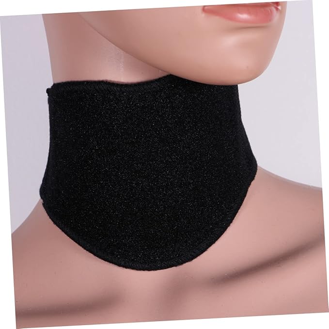NOLITOY 2pcs Magnetic Therapy Neck Brace Neck Support for Tourmaline Protection Self Heating