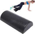 Half Round Foam Roller - Half Foam Roller, Semi-Circles Foam Roller, Half Round Roller, Half Round Yoga Roller | Half Round Exercise Roller, Compact Half Cylinder Foam Roller for Travel