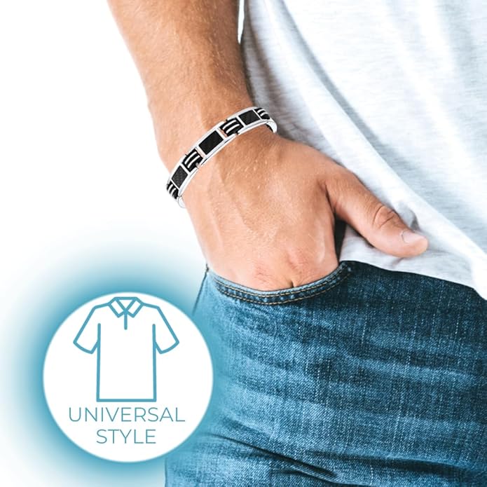 Willis Judd Mens Ultra Strength Magnetic Therapy Bracelet Size Adjustable