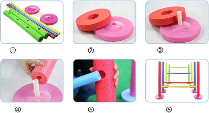 Agility Hurdles for Kids Educational Toy Running Speed Training Hurdle