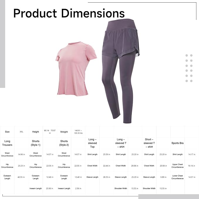 Women'S Pilates Outfit Set, Black, Stretchy Fabric, Short Sleeve Two Piece, Casual And Sports Xxl