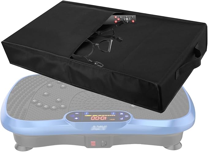 Vibration Plate Dust Cover Lid Heavy Duty Waterproof Dustproof Nylon Protective Cover Case for AXV/for SoftGym Vibration Plate Weight Loss Machine Exercise Machine /Vibration Platform Machines