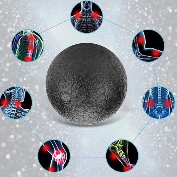 Manual Massage Ball,EPP Yoga Foam Roller Massage Ball Set Point Body Muscle Stress Relief Tool for Shoulders, Arms, Neck, Back and Feet (10CM Single Ball)