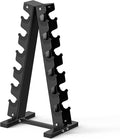 Dumbbell Rack A Frame Weight Rack Stand Dumbbell Weight Storage for Home Gym, Space-Saving Weight Stand for Home Gym