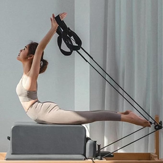 1 Pair Pilates Straps D-Rings Exercise Double Looped For Stretching Routines Comfortable D-rings Yoga Workout Accessories