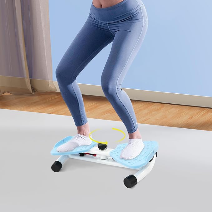 Waist Twister, Ab Twist Board Waist Twister Machine for Exercise Waist Twisting Board with Removable Elastic Bands for Home Gym Equipment