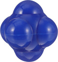 Hexagonal Reaction Ball Large 68mm Silicone Fitness Agile Ball for Speed and Reflex Training Baseball Training Equipment Indoor Agility Sports Gear