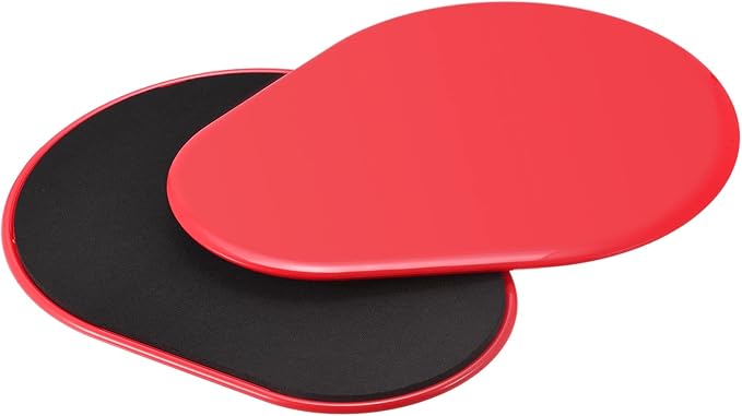 uxcell Exercise Core Sliders, Glider Discs Dual Sided Usage on Carpet or Floor for Full Body Workout