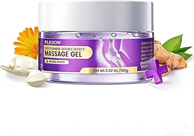 Massage Gel, Soothing & Relaxing Body Massage Gel for Muscle Discomfort, Refreshing Non-Greasy Gel for Neck, Back, Shoulder, Waist & Full Body Massage