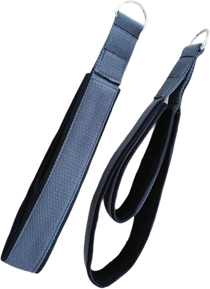 Pilates Double Loop Straps,Foot and Hand Straps,Pilates Equipment,D Enhanced Thickness Exercise,Double Loops for Workout