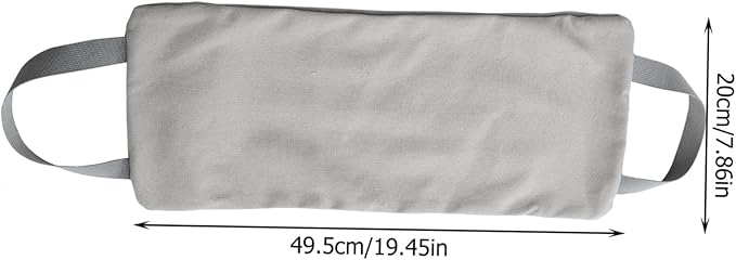 Canvas Sandbag for Weight Training Adjustable Fitness Workout Bag with Handles for Yoga and Exercise Suitable for Arm and Leg Training Heavy Duty 10kg Capacity