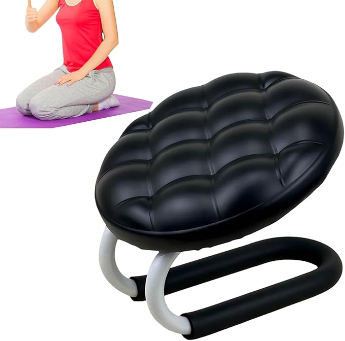 Ergonomic Meditation Cushion, Portable Prayer Stool, Mindfulness Seat with Comfort Padding, Relaxation Bench for Daily Practice, Home Zen Gear, Kneeling Support for Meditation Space