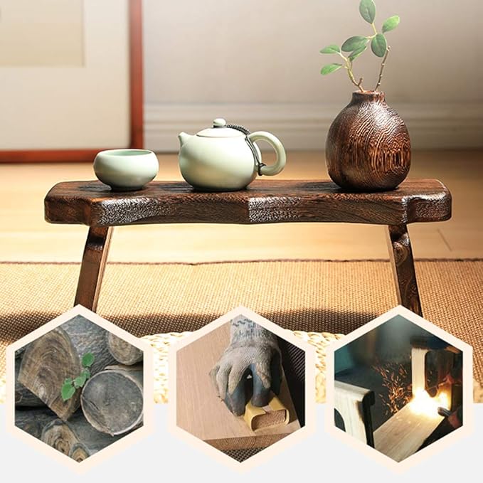 Kneeling Chair,Meditation Bench Kneeling Stool,Portable Meditation Stool for Kneeling Sitting Prayer Extended Practice – Multifunctional Yoga Bench 42 x 16 x 16cm(43cm)