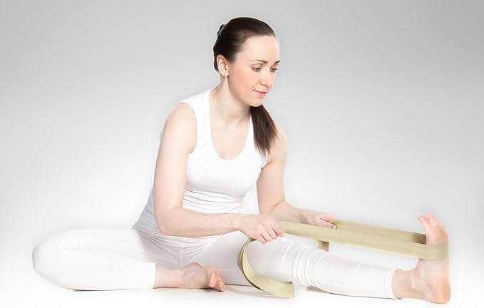 YogaAccessories 8' Cinch Buckle Cotton Yoga Strap