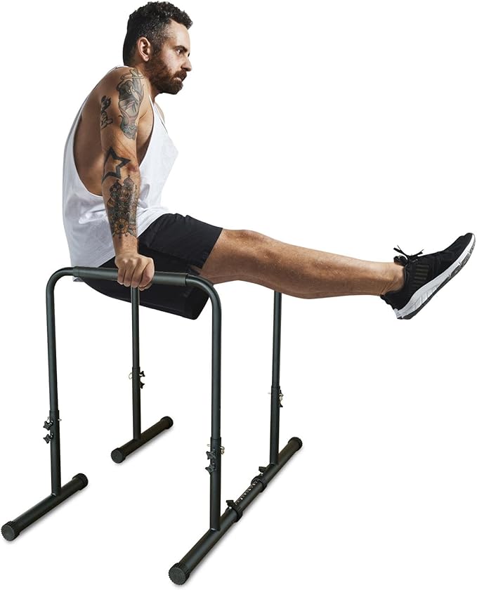 Dip Stands Strength Training Equipment,Home Dip Stand Power Tower Dip Station Pull Up Bar Stand Bars Dip Equipment for Calisthenics, Strength Training
