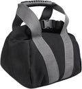 Fitness sandbag Weight Bag, for Strength Training, Yoga and Exercise, Weight Squat Bag, Black, 9.84 x 9.84 x 6.69 inches