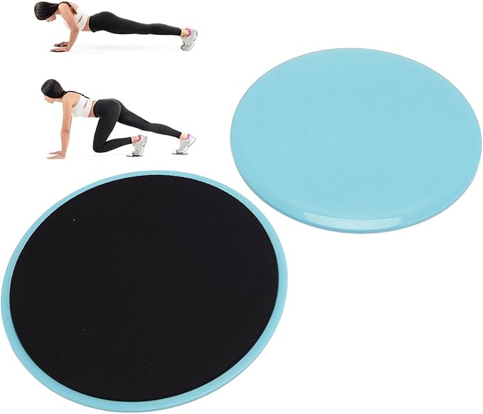Core Sliders, 2pcs ABS Foam Core Sliders Gliding Discs for Home Workout for Cores Strength Training Fitness Exercise Equipment