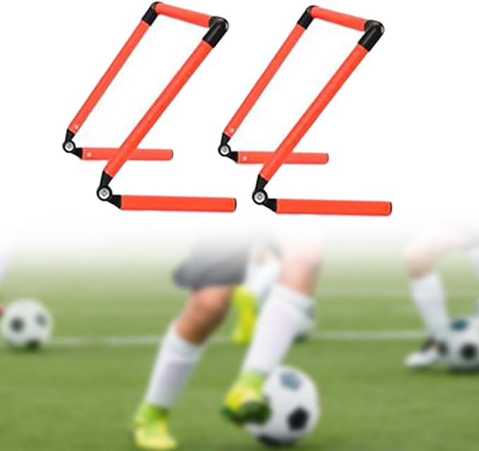 2Pcs Agility Hurdles Speed Hurdles Plyometric Lightweight Speed Agility Training Equipment for Improves Strength Body Sports