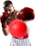 2 Sets Sports Reaction Ball, Sports Reaction Ball Boxing Reaction Training Ball, Head Mounted Adjustable Elastic Band, Very Suitable for Combat Skills, Reaction Speed, Hand Eye Coordination Training