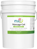 Herbal Therapy 5 Gallon Massage Gel, Aloe Vera, Professional, Massage Therapy, Deep Tissue, Unscented, Hypoallergenic, Natural Ingredients, Skin Hydrating, Moisturizing, Muscle Relief