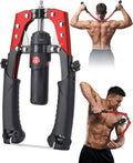 Abahub Twister Arm Exerciser, Enhanced Hydraulic Power Chest Expander with AB Rollers, 22-440LBS Adjustable Resistance Home Gym Equipment, Shoulder Muscle Trainer for Arm, Chest & Core Workout