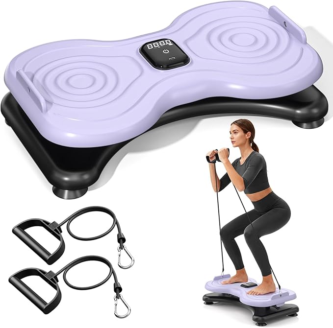 2025 New Waist Twister Machine Exercise,Waist Twister Fitness Tool with LCD Display& Resistance Bands for Core Exercise,300LB Home Gym Equipment for Slim Waist & Belly Fat