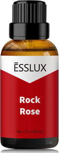Rock Rose Fragrance Oil, ESSLUX Aromatherapy Essential Floral Scented Oils for Home for Diffuser, Massage, Soap, Candle Making Scents, Perfume, Humidifier, 30 ml