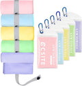Microfiber Gym Towels - 5 Pack Highly Absorbent & Quick-Drying, Odor-Free, Sports Sweat Towels for Men & Women, Perfect for Workout, Yoga, Running, Fitness, Tennis, Swimming and Travel