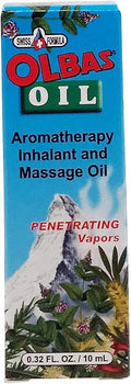 Olbas Therapeutic, Aromatherapy Inhalant and Massage Oil, 0.32 fl Ounces. Pack of 1 Bottle
