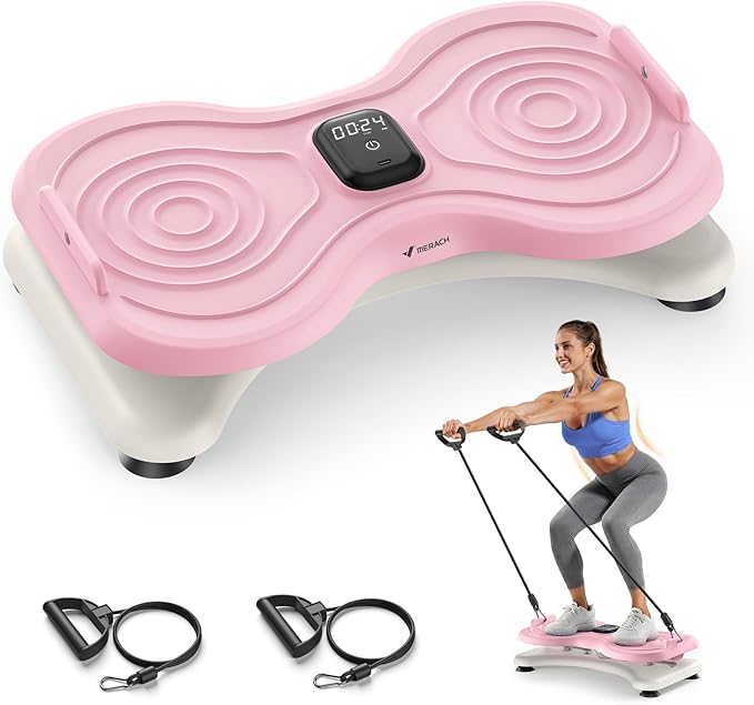 MERACH Waist Twister Machine Exercise, Waist Twister Fitness Tool with Display Counter, Exercise Twist Board for Slim Waist and Belly Fat, Noiseless Home Gym Workout Equipment for Women & Men