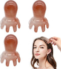 3Pcs Octopus Head Massager Comb Head Massages Tools Manual Acupressure Device with 8 Flexible Nodes Can Deeply Relax Compact and Easy to Carry Suitable for Home Office Use.