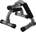 H-shape Push up Bars Pair for Home Gym Equipment, Non-slip Ergonomic Parallette Bars for Chest and Strength Training, Portable Workout Equipment for Men and Women