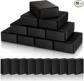 Yilloog 10 Pcs Foam Eva Yoga Blocks Non Slip Lightweight Bricks Yoga Bulk Supportive Blocks Prop Accessories for Pilates Stretching and Meditation Women Men Yogi Beginners, Black