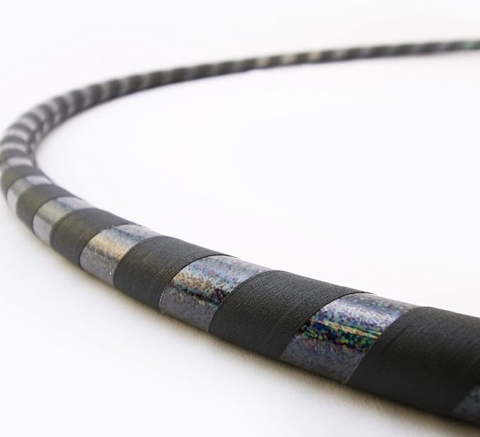 Weighted Beginner Fitness Hula Hoop for Adults - Exercise Hoop for Weight Loss & Core Workout - Large Diameter Hoop for Easy Learning - Handmade in USA - Multiple Sizes & Colors