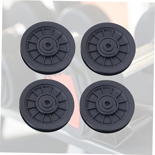 4 Pcs Wearproof Pulley Wheel for Strength Training Equipment PA6 Material Replacement Parts for Cable Machine