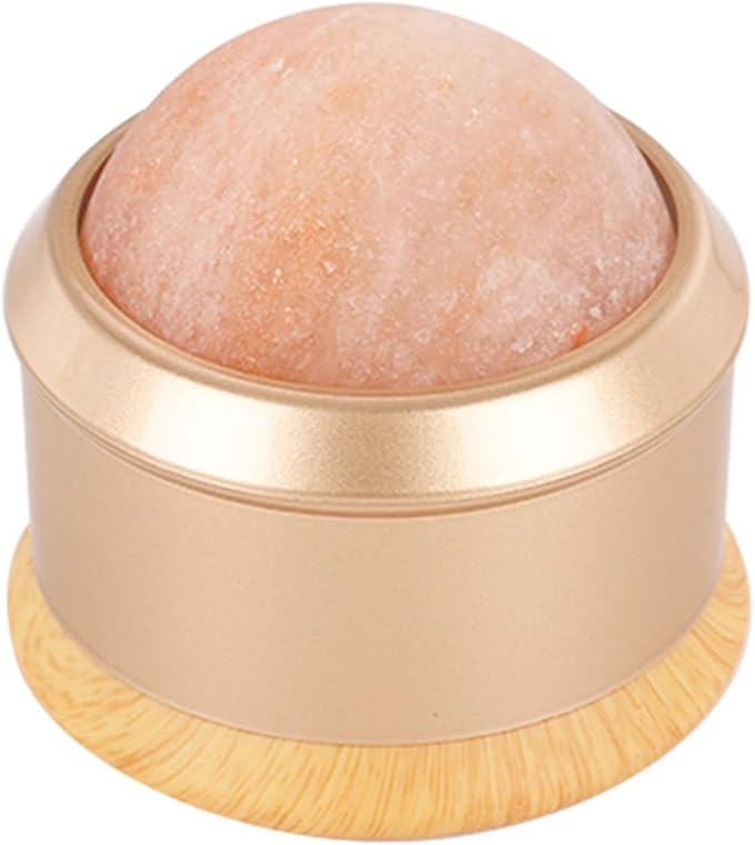 gemshan Himalayan Salt Massage Ball - Full Body Roller Tool, Neck Back Arm Pain Relief