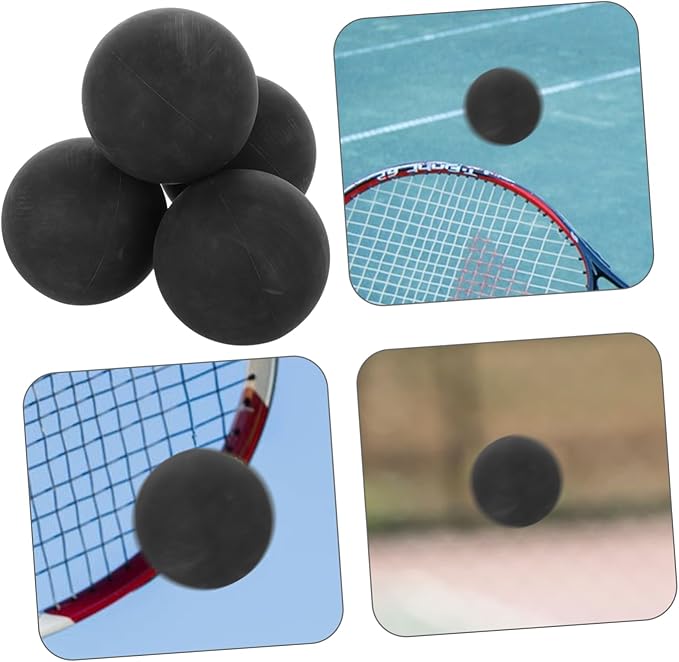 TOYANDONA 4pcs High Elastic Training Reaction Ball Bouncing Balls for Exercise Gym Fitness Center Compact Portable Design