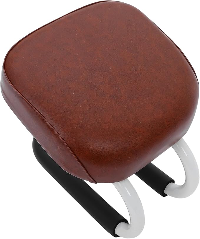 Zen Prayer Stool and Padded Floor Bench, Metal Meditation Kneeler with Anti-Slip Cushion, Suitable for Yoga, Mindfulness, and Prayer Practices