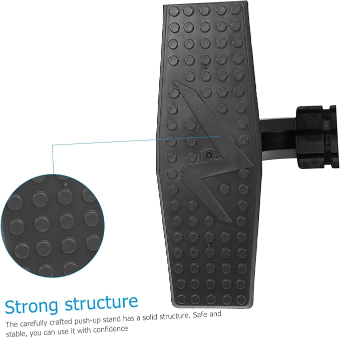 POPETPOP H-Type Push-up Stands Soft Grip Handles Compact Fitness Equipment for Arm Strength Training Suitable for Home Workouts and Chest Muscle Development