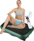 Vibration Plate Exercise Machine 99 Levels Vibration Exercise Machine, with 2 Resistance Bands, Whole Body Shaper Oscillating Vibration Platform