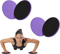 Set of 4 Round Core Sliders for Working Out,17.5cm/6.89In Exercise Core Pilates Sliders,Floor Foot Slider for Exercise
