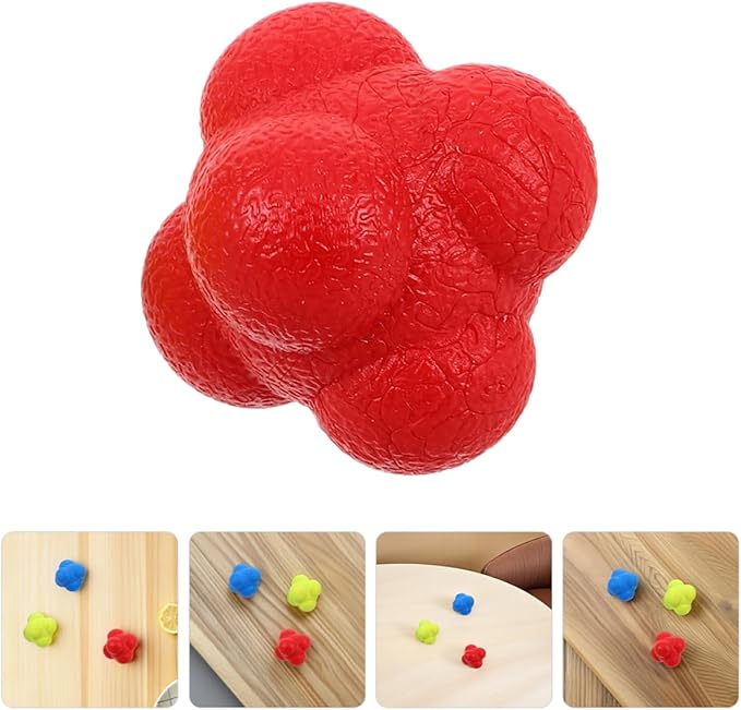 6pcs Reaction Speed Training Balls Enhance Hand-Eye Coordination Reflexes Sports Reaction Balls Indoor Training Equipment