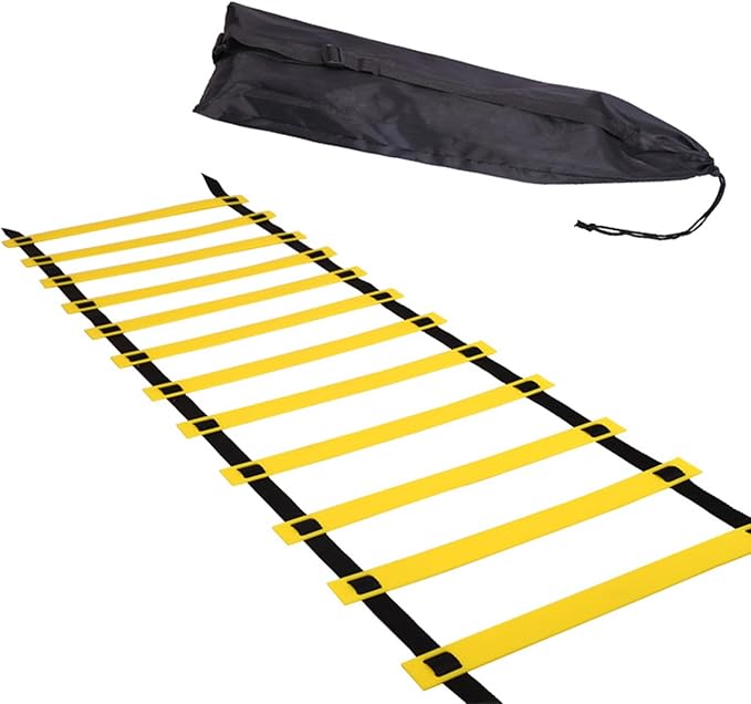 Agility Ladder Speed Training Set Exercise Ladders for Soccer Football Footworks Sports Training Ladder with Carry Bag Fitnes