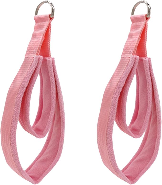 2X Pilates Straps Double Loop Straps for Reformer D Rings Fitness Flexibility Exercise Gymnastics Equipment