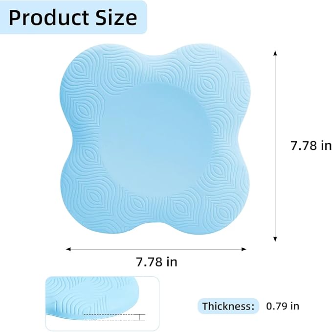 2 packs Yoga Knee Pad Mats Extra Thick for Knees Elbows Wrist Hands Head Foam Pilates Kneeling pad Yoga Knee Cushion Thick Exercise Pads for Knees Elbows Wrist Hands Head Foam Pilates Kneeling pad，Support Foam Pads for Women and Men